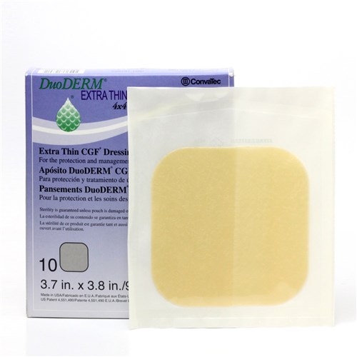 Duoderm Hydrocolloid Dressings 10 x 10cm (Extra Thin) B10