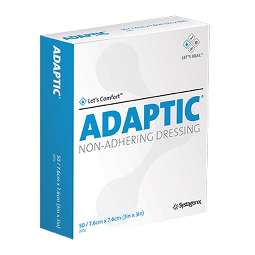 Adaptic Non-Adherent Dressings 7.6 x 7.6cm B50