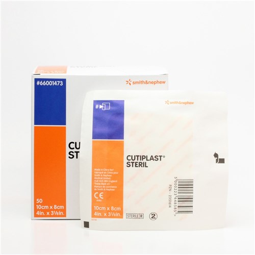 Cutiplast Low-Adherent Dressings 10 x 8cm P50