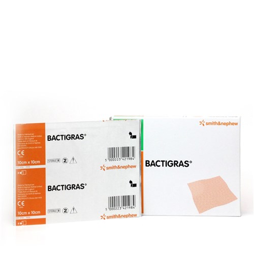 Bactigras Paraffin Dressings 10 x 10cm B10