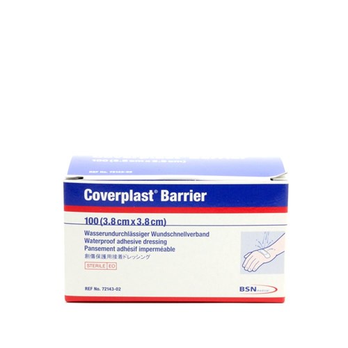 Leukoplast Barrier Dressing Strips Sterile 3.8 x 3.8cm B100