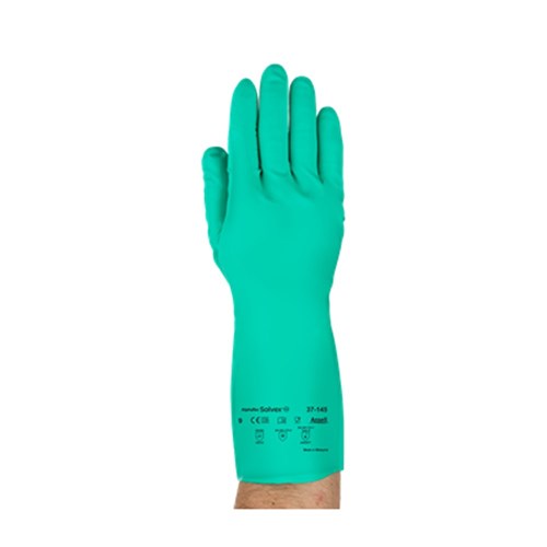 Solvex Chemical Handling Gloves .28mm x 33cm 7-71/2