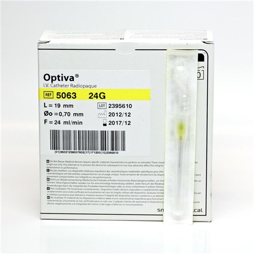 Optiva I.V. Catheters 24G x 19mm