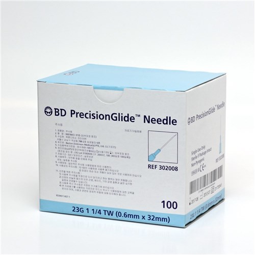 Needles B.D. 23G x 32mm