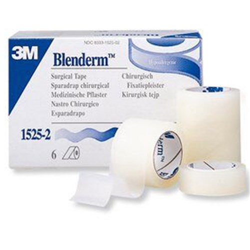 Blenderm Tape 25mm x 4.5m (10 Boxes of 12 Rolls)