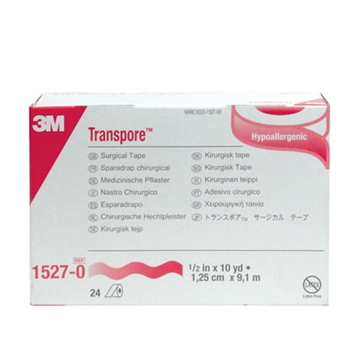 Transpore Tape 12mm x 9.1m B24