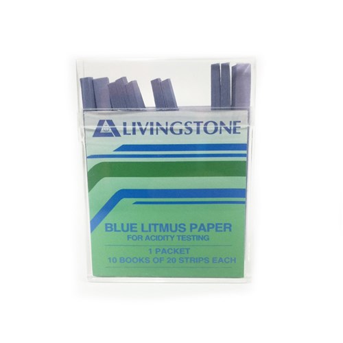 Litmus Paper Blue Strips Bottle of 200