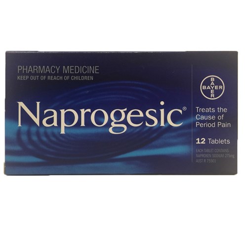 Naprogesic Tab 275mg Packet of 12 SM