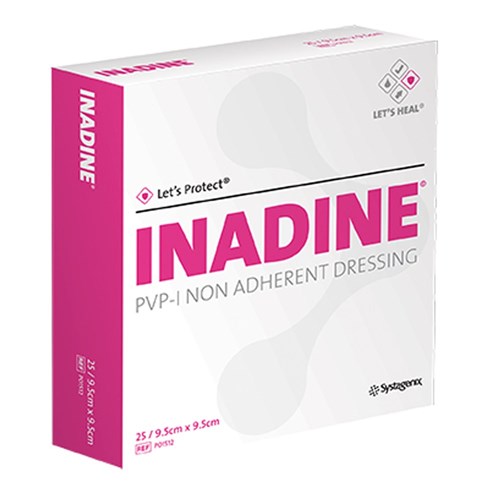 Inadine Non-Adherent Dressings 9.5 x 9.5cm 10516