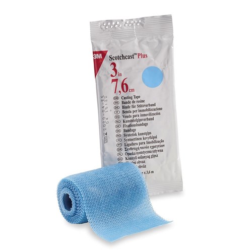 Scotchcast Casting Tape 75mm x 3.6m Light Blue