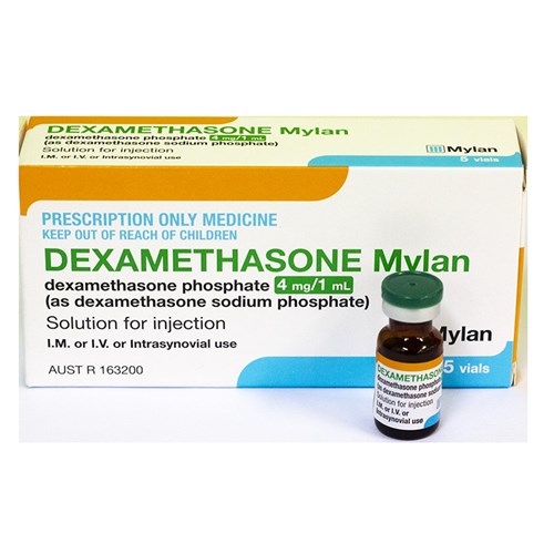 Dexamethasone 4mg/1ml 5 x 1ml SM Vial