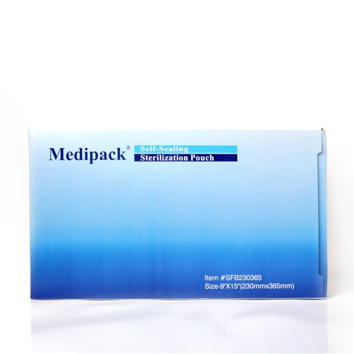 Autoclave Pouches Medipack Self-Seal 230 x 365mm