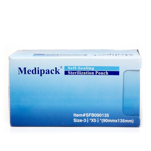 Autoclave Pouches Medipack Self-Seal 90 x 135mm