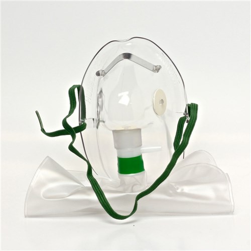 Non-Rebreather Mask with Safety Vent Adult w/o Tubing Hudson