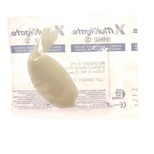 Multigate Plain Packing Gauze Sterile 1.25cm x 1m