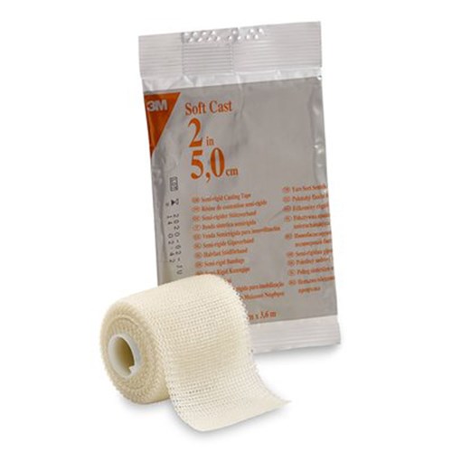 Softcast Semi-Rigid Synthetic Wrap 50mm x 3.6m Natural