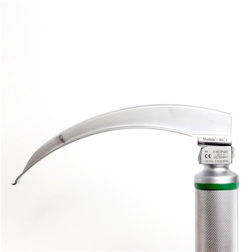 Heine Laryngoscope Blade Fibre Optic Mac Size 4 Modular