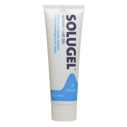 Solugel Wound Care 50g Tube (Preserved)