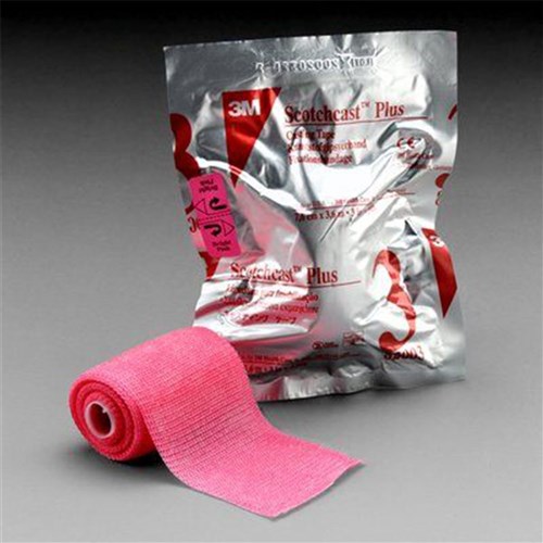 Scotchcast Casting Tape 50mm x 3.6m Pink