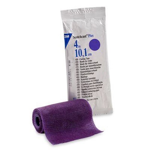 Scotchcast Casting Tape 100mm x 3.6m Purple