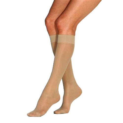 Jobst Ultrasheer Knee High 20-30mmHg Large Beige