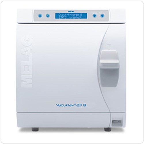 Autoclave Melag 23-B  Vacuklav & Printer 22.Ltr Class B