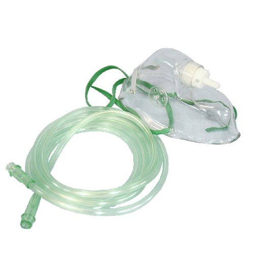 Oxy-One Oxygen Mask Adult with 2m Tubing