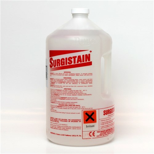 Surgistain Rust and Stain Remover 1 Gallon (4 litres)