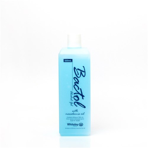 Bactol Alcohol Gel Waterless Hand Cleanser 500ml