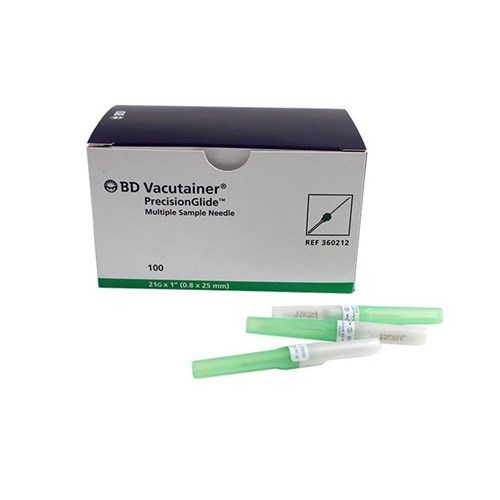 B.D. Vacutainer 21G x 1 inch