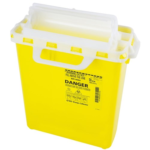 Bio-Hazard Collector B.D. Next Gen Sharps 11.4 ltr CTN10