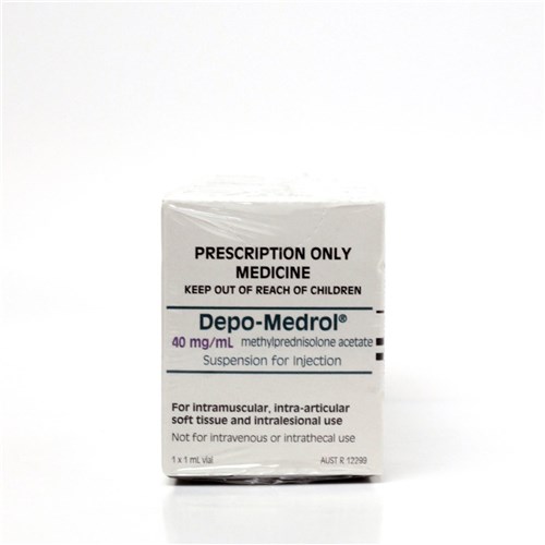 Depo Medrol 40mg 5 x 1ml (5 single boxes shrink wrapped) SM