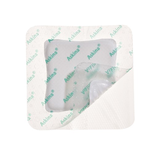 Askina DresSil Border Silicone Foam Dressing 7.5 x 7.5cm B10