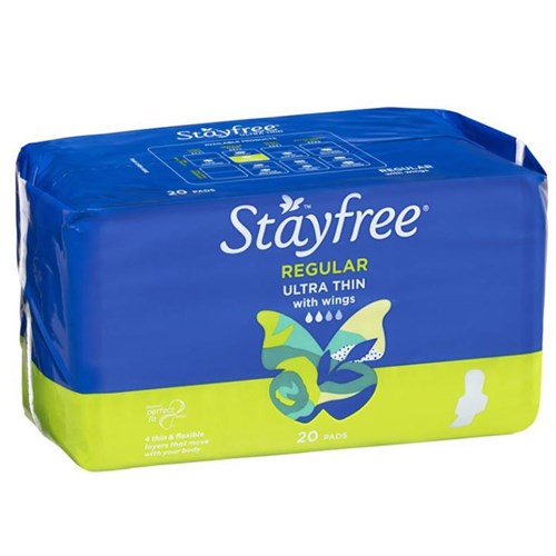 Stayfree Ultra Thin Wings Regular 20 x 6