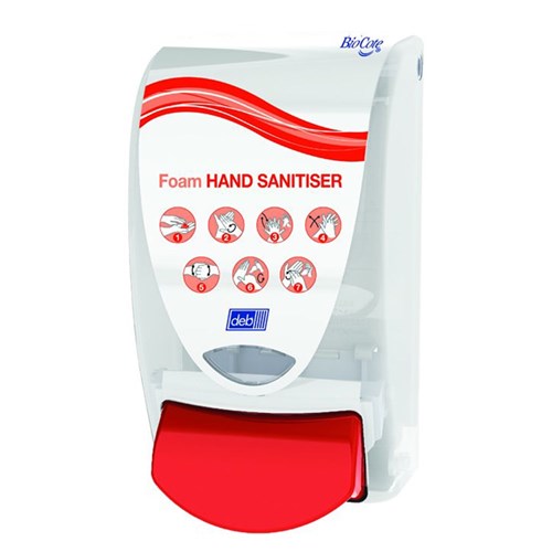 Cutan Alcohol Foam Hand Sanitiser Dispenser 1ltr FOL