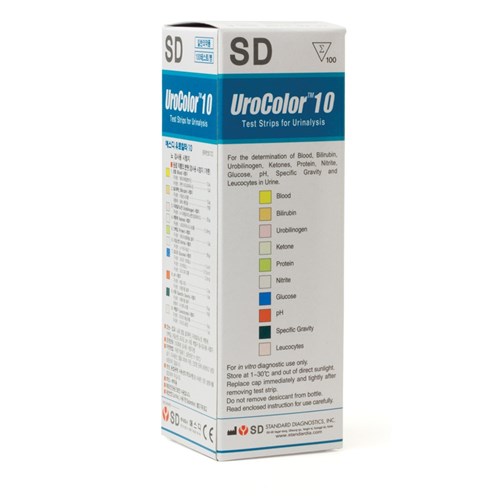 UroColor 10SG Urinalysis Strips 100