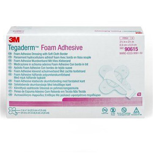 Tegaderm Foam Adhesive with Soft Border Mini Wrap B10