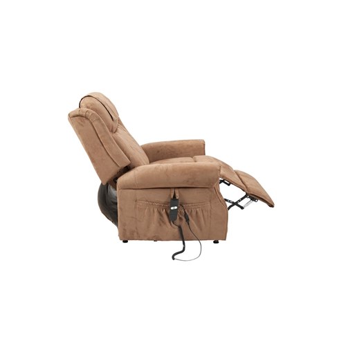 Riser Recliner Serena Std Back Single Motor Max 130kg Coffee Bean