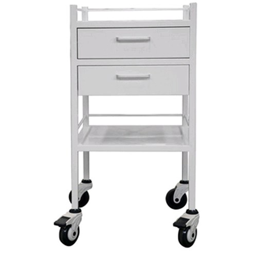 Trolley Powder Coated 2 Drawer 50 x 50 x 90cm Econo