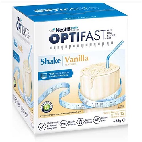 Optifast VLCD Shake Vanilla 53g Sachets