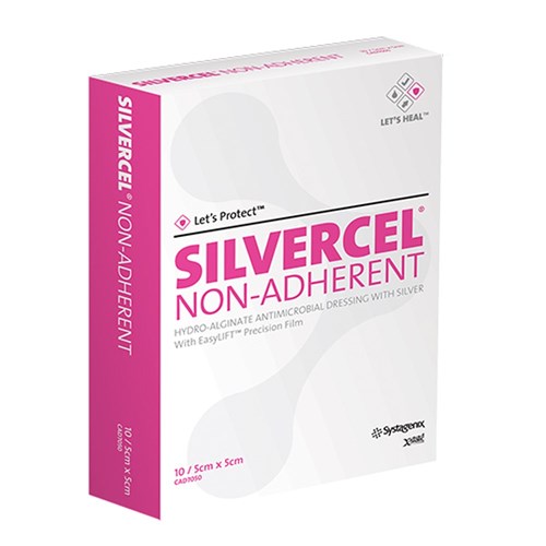 Silvercel NA Hydroalginate Dressings 5cm x 5cm B10