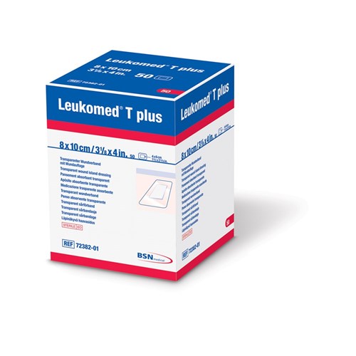 Leukomed T Plus Sterile 8 x 10cm Transparent (50)