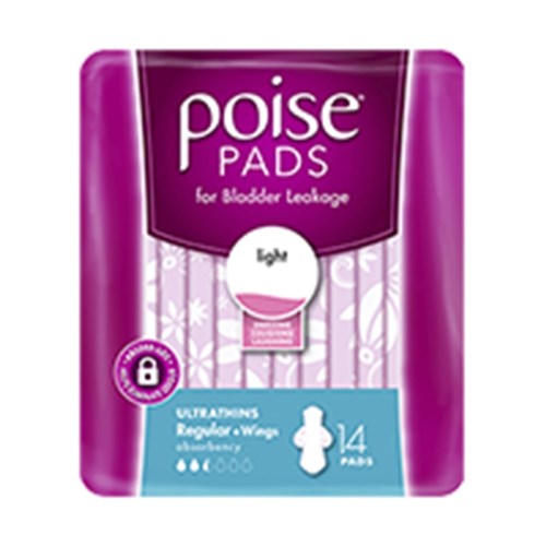 Poise Active Ultrathins with Wings 14 x 4 91856