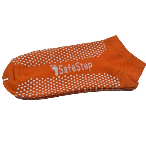 SafeStep Safety Socks Large (Sizes 7-11) Orange QH CTN480