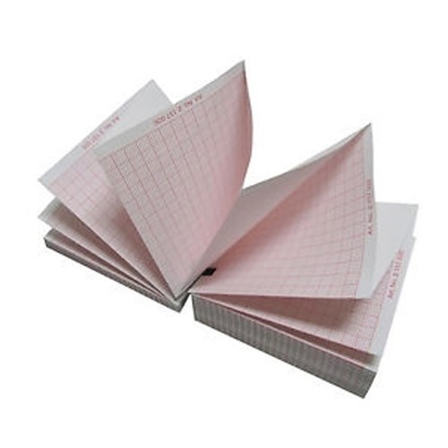 ECG Paper Z-Fold 210 x 295mm for Edan SE1200 ECG A4 PKT150