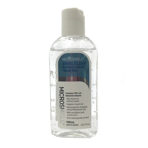 Microshield Angel Clear Antimicrobial Hand Gel 100ml