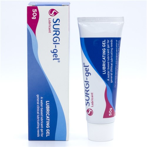 Lubricating Jelly 50g Tube Sterile Surgigel (No Carbomer)