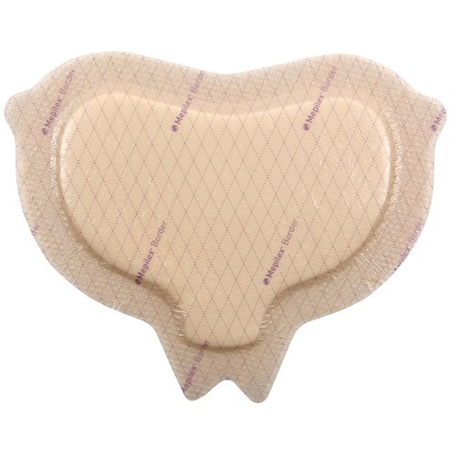 Mepilex Border Sacrum 16 x 20cm New Shape B5 Molnycke 282050