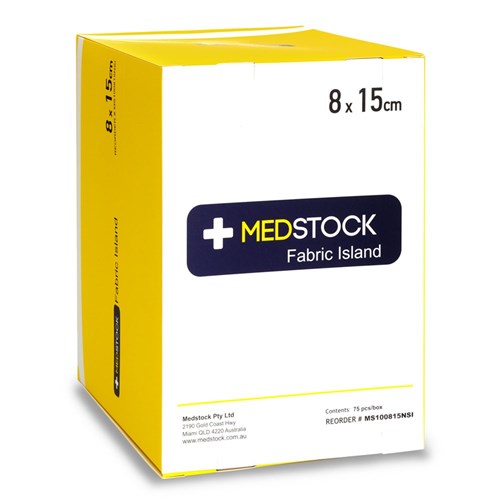 Medstock Fabric Island Dressing 8 x 15cm B75