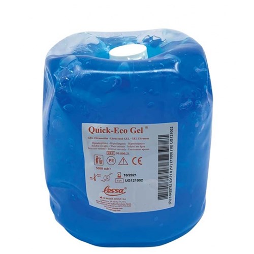 Ultrasound Gel Quick Eco 5ltr Blue Lessa